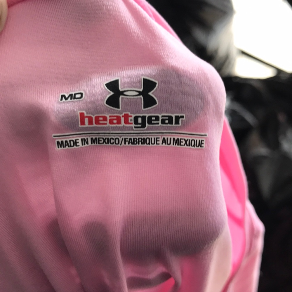 Under Amour Heat Gear Top-Pink - Picture 7 of 10